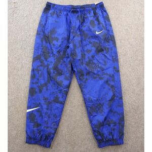 Nike Joggers Track Pants Womens Large Blue US Soccer Team Camo Warm Up New